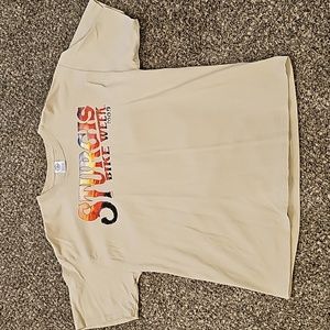 Vintage Authentic Sturgis Bike Week 2009 tee Size XL